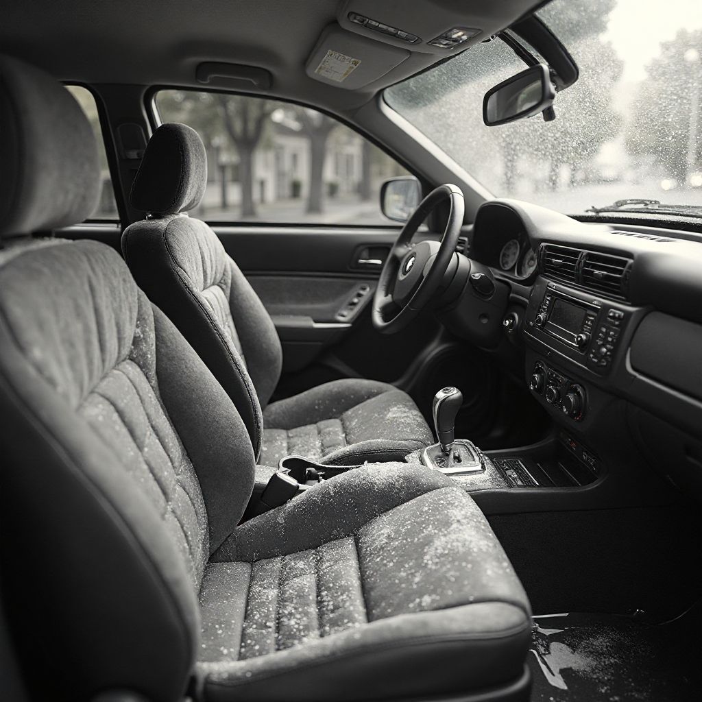 Čištění interiéru luxusního vozu